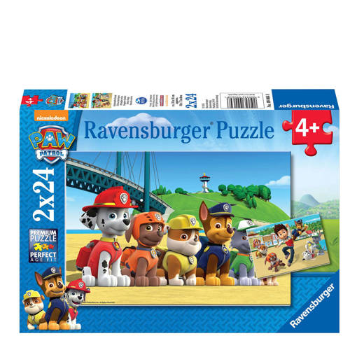 Paw Patrol dappere honden legpuzzel 24 stukjes | Legpuzzel van Paw Patrol afbeelding