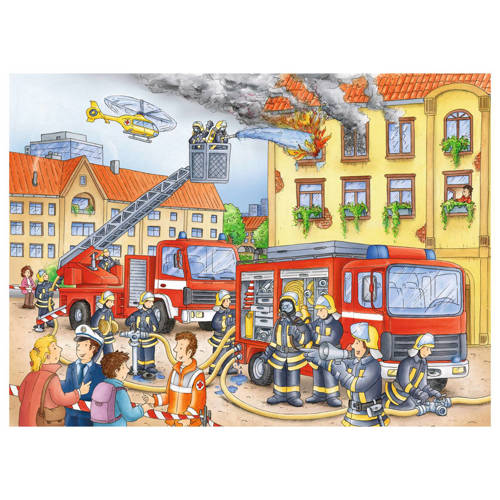 Ravensburger brandweer xxl legpuzzel 100 stukjes | Legpuzzel van