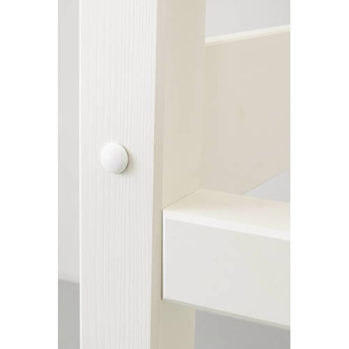 NOUS Living hoogslaper Charlie (90x200 cm) Wit | Hoogslaper van
