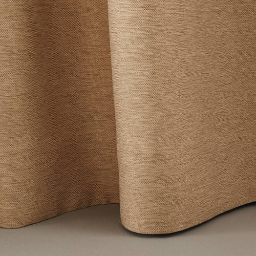 NOUS Living verduisterend gordijn kant en klaar Reykjavik (per stuk) (145 x 270 cm)* Beige