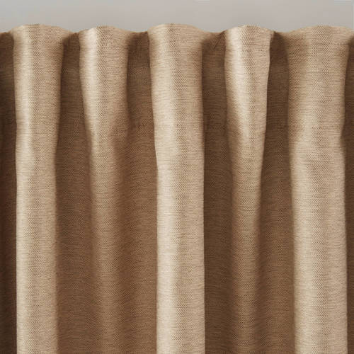 NOUS Living verduisterend gordijn kant en klaar Reykjavik (per stuk) (145 x 270 cm)* Beige