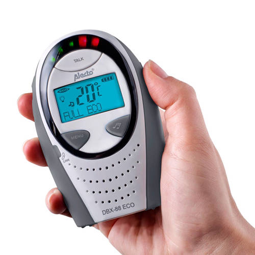 Alecto DBX-88 LIMITED DECT babyfoon met display Grijs