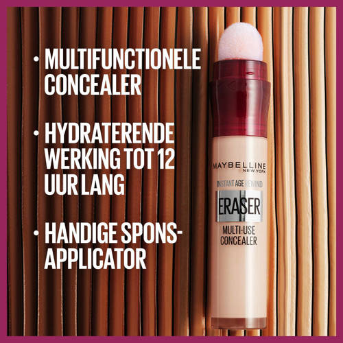 Maybelline New York Instant Anti Age Eraser concealers- 01 (voorheen Instant Age Rewind Concealer) Beige