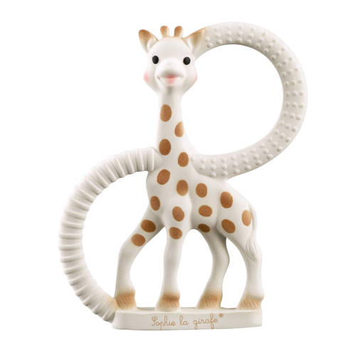 Sophie de Giraf bijtring So Pure stevig Beige | Bijtring van