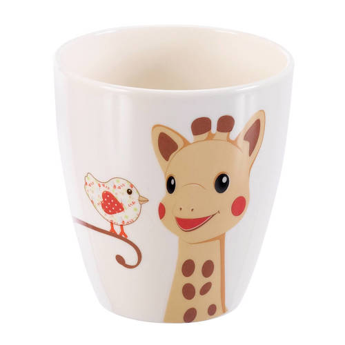 Sophie de Giraf serviesset beige Effen | Serviesset van