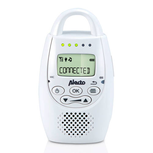Alecto DBX-84 DECT babyfoon uil Wit | Babyfoon van