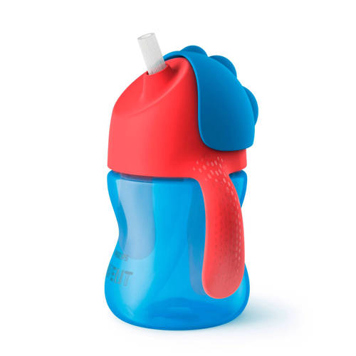 Philips Avent Rietjesbeker 200 ml 9M+ Blauw SCF796 01