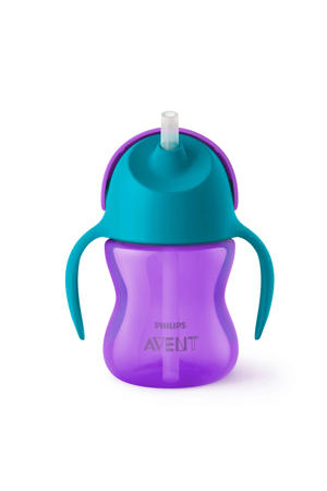 Rietjesbeker 200 ml 9M+ Paars SCF796/02