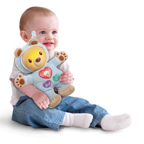 Vtech Baby magisch droombeertje interactieve knuffel Blauw