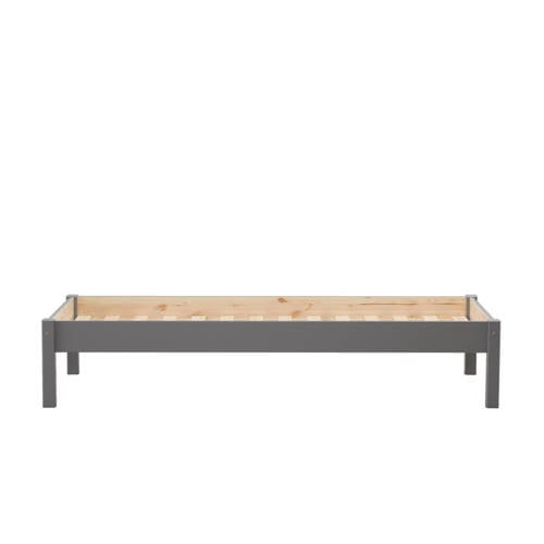 NOUS Living bed Charlie (90x200 cm) Grijs | Bed van