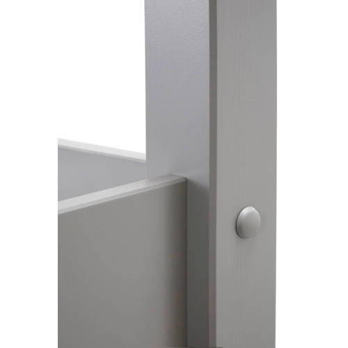 Wehkamp Home stapelbed Charlie (90x200 cm) Grijs | Stapelbed van