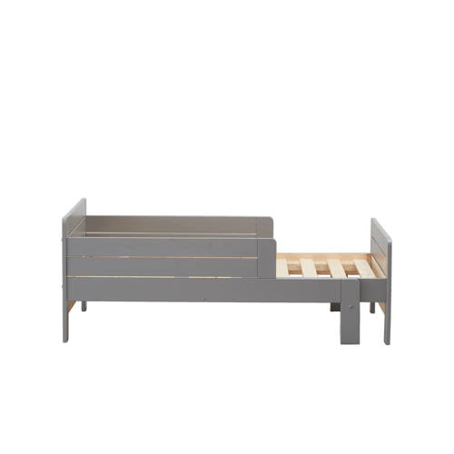 Wehkamp Home meegroeibed Lotte (90x200 cm) Grijs | Bed van