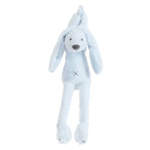 Happy Horse konijn richie muziek knuffel 28 cm Blauw afbeelding
