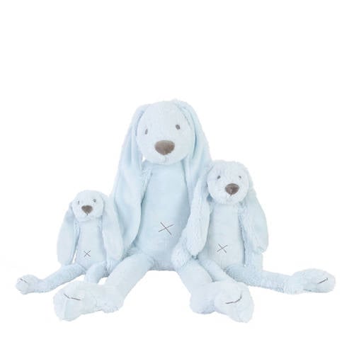 Happy Horse konijn richie knuffel 28 cm Blauw | Knuffel van