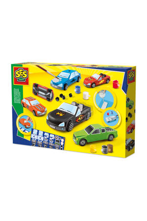 Gieten en schilderen - Auto's