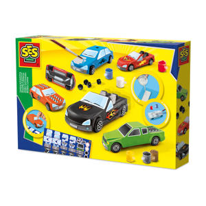 Gieten en schilderen - Auto's