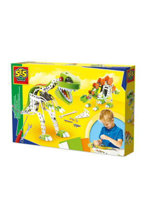 Metaal constructieset dino