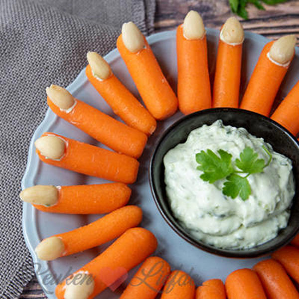 3. Wortelvingers met dip